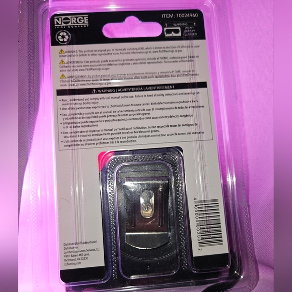 Tape Measure 25 Foot Industrial Retractable Belt Clip Red Black Norge Tool NWT - Picture 2 of 2